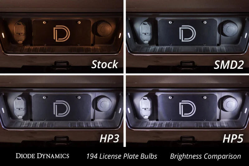 Diode Dynamics 194 LED Bulb HP3 LED Warm - White (Pair) fits 1986-2025 Acura / Audi / BMW - Installation View