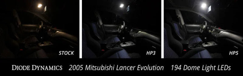 Diode Dynamics 194 LED Bulb HP5 LED - Amber (Single) - Side View