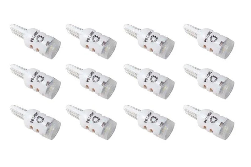Diode Dynamics 194 LED Bulb HP5 LED - Cool - White Set of 12 - Main Product View