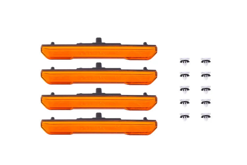 Diode Dynamics 20-21 Sierra 2500/3500 HD LED Sidemarkers - Amber Set - Main Product View