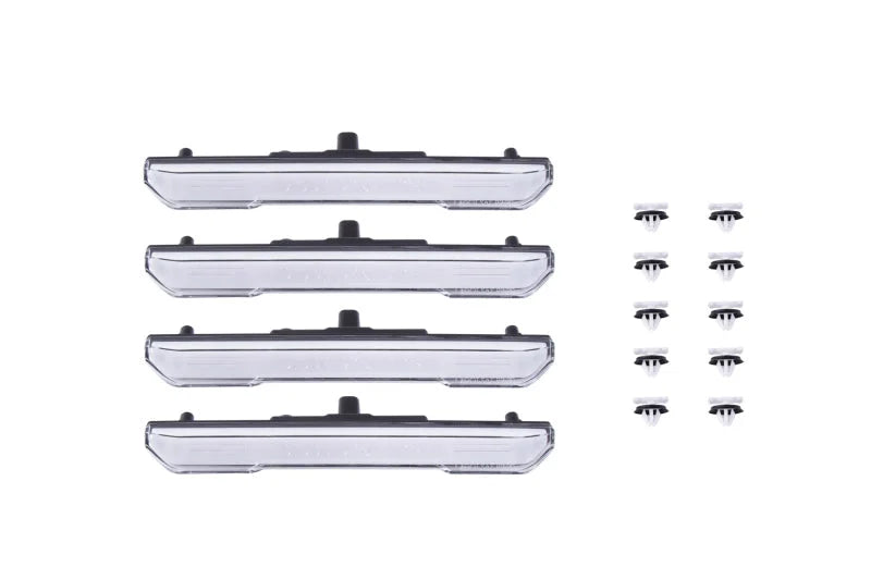 Diode Dynamics 20-21 Sierra 2500/3500 HD LED Sidemarkers Clear Set - Main Product View