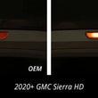 Load image into Gallery viewer, Diode Dynamics 20-21 Sierra 2500/3500 HD LED Sidemarkers Clear Set - Installation View