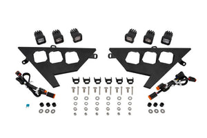Diode Dynamics 20-Present Polaris RZR C1 Headlamp Kit Pro - White ABL (Pair) - Main Product View