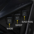 Load image into Gallery viewer, Diode Dynamics 20-Present Polaris RZR C1 Headlamp Kit Pro - White ABL (Pair) - Installation View