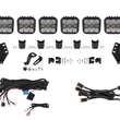 Load image into Gallery viewer, Diode Dynamics 20-Present Polaris RZR SS5 Pro CrossLink Roof - White Combo Lightbar Kit - Main Product View