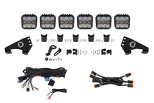 Load image into Gallery viewer, Diode Dynamics 20-Present Polaris RZR SS5 Pro CrossLink Roof - White Combo Lightbar Kit - Main Product View