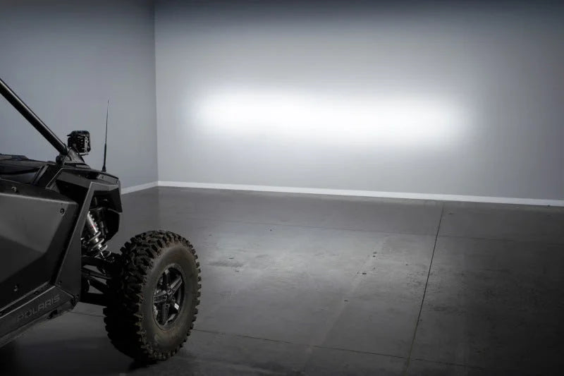 Diode Dynamics 20-Present Polaris RZR SS5 Sport CrossLink Roof - White Combo Lightbar Kit - Back View