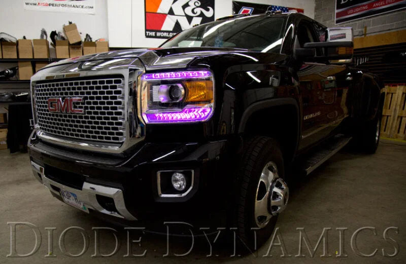 Diode Dynamics 2014-2016 GMC Sierra RGBW DRL LED Boards - Additional View 6