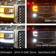 Load image into Gallery viewer, Diode Dynamics 2014-2016 GMC Sierra SB DRL LED Boards - Back View