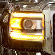 Load image into Gallery viewer, Diode Dynamics 2014-2016 GMC Sierra SB DRL LED Boards - Installation View