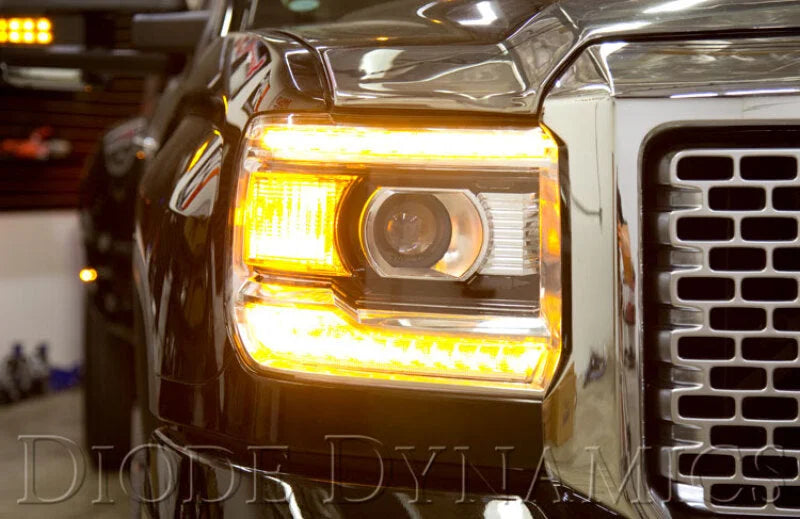 Diode Dynamics 2014-2016 GMC Sierra SB DRL LED Boards - Installation View