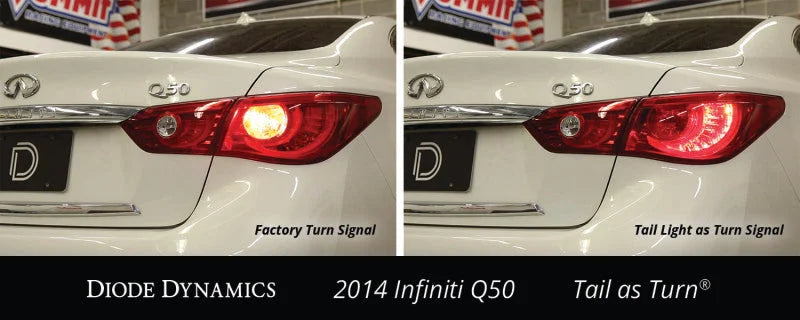 Diode Dynamics 2014-2017 Infiniti Q50 Tail as Turn Module (USDM) (Pair) - Side View