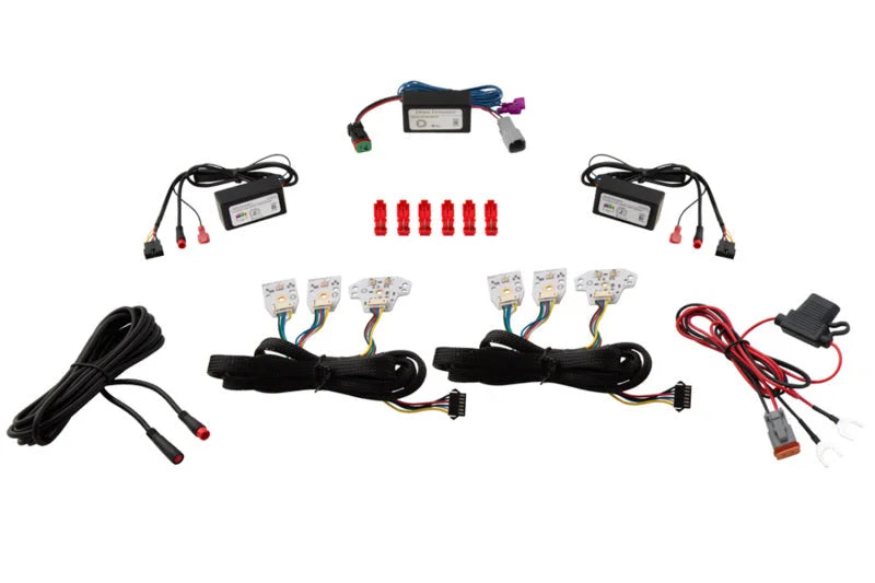 Diode Dynamics 2015-2018 Dodge Charger RGBW DRL LED Boards - Main Product View