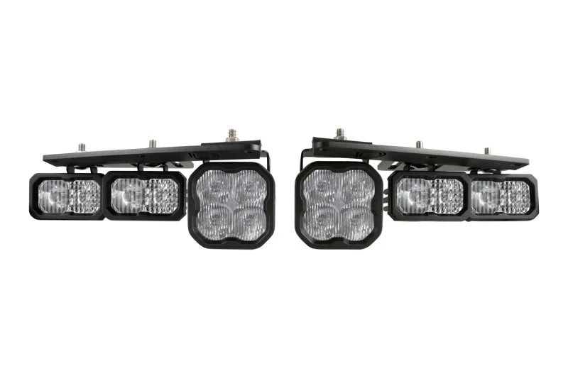 Diode Dynamics 2021 Ford Bronco Fog Pocket Bracket Kit (Pair) - Additional View 7