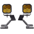 Load image into Gallery viewer, Diode Dynamics 2021 Ford Bronco Sport SS3 LED Ditch Light Kit - Sport Yellow Combo - Main Product View