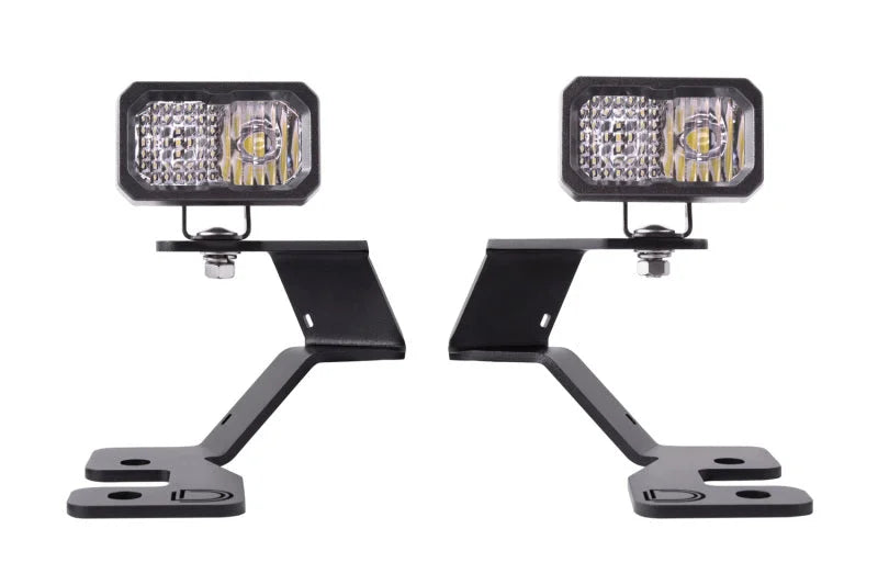 Diode Dynamics 2021 Ford Bronco Sport Stage Series 2in LED Ditch Light Kit- White Combo - Main Product View