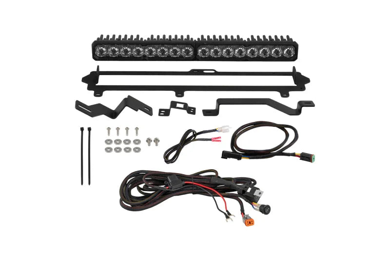 Diode Dynamics 2022-2026 Toyota Tundra Pro Grille SS20 Sport LED Kit White Combo ABL 6000K - Main Product View