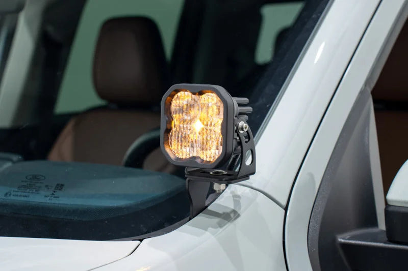 Diode Dynamics 2022+ Ford Maverick, C2 Sport Stage Series Ditch Light Kit Pro Yellow Combo - Additional View 5
