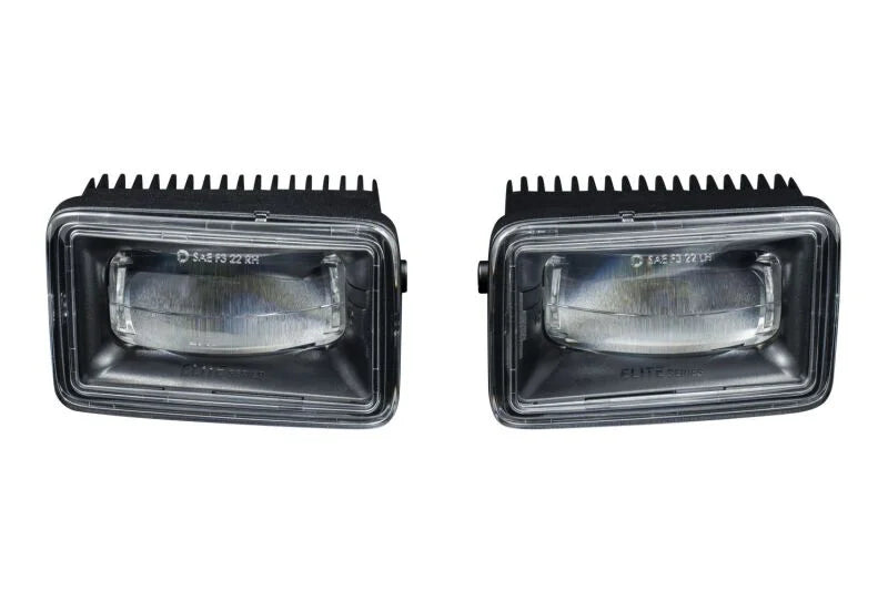 Diode Dynamics 2022+ Ford Maverick Elite Series Add-On LED Fog Light Kit Yellow - Additional View 5