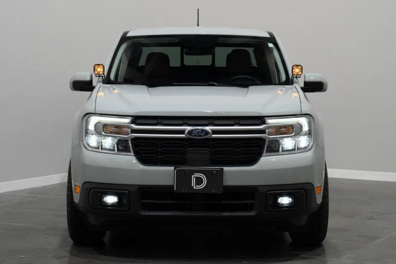 Diode Dynamics 2022+ Ford Maverick Elite Series Add-On LED Fog Light Kit Yellow - Additional View 9