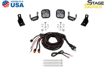 Load image into Gallery viewer, Diode Dynamics 2022+ Ford Maverick SS3 Sport Stage Series Ditch Light Kit Yellow Combo - Additional View 6