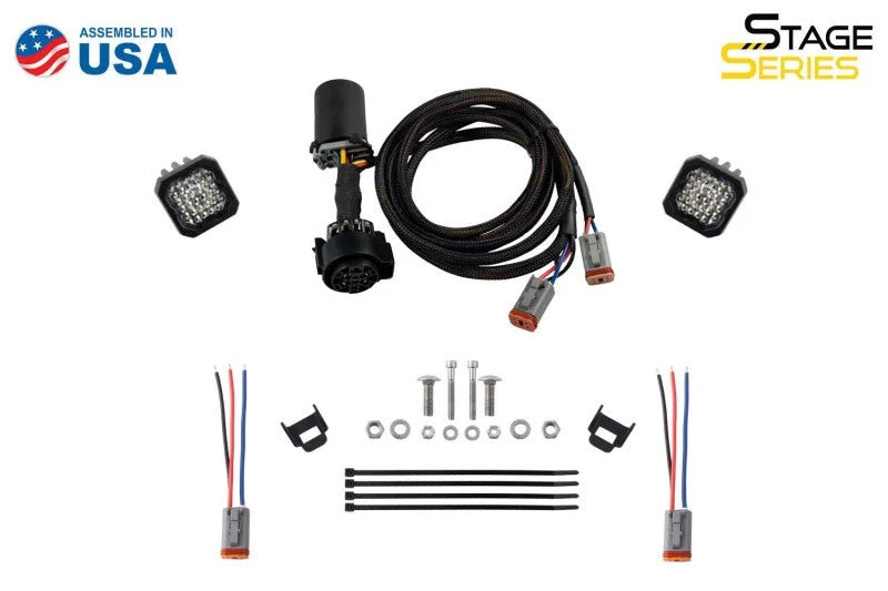 Diode Dynamics 2022 Toyota Tundra C2 Pro Stage Series Reverse Light Kit - Installation View