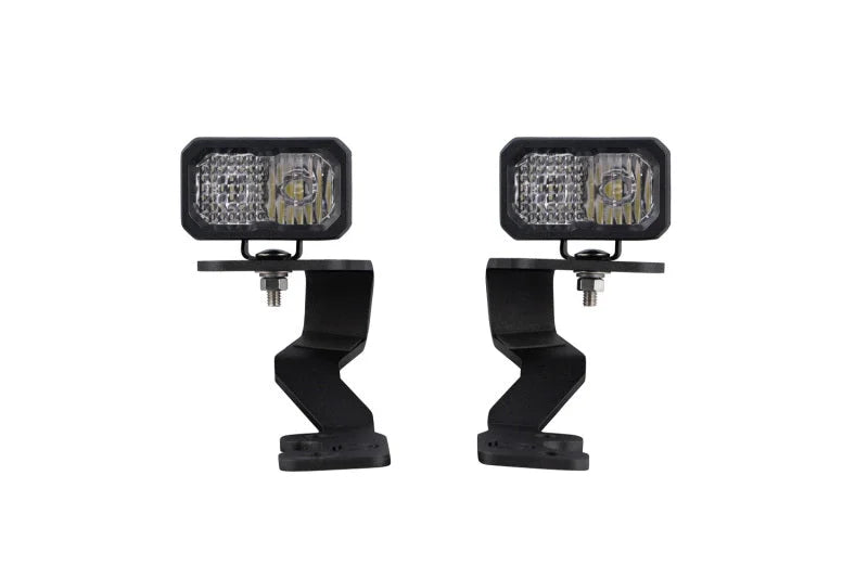 Diode Dynamics 2022 Toyota Tundra C2 Sport Stage Series Ditch Light Kit - White Combo - Main Product View