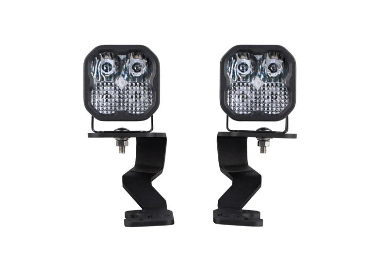 Diode Dynamics 2022 Toyota Tundra SS3 Pro Stage Series Ditch Light Kit - White Combo - Main Product View