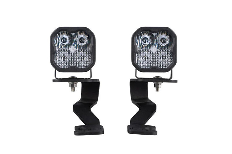 Diode Dynamics 2022 Toyota Tundra SS3 Sport Stage Series Ditch Light Kit - White Combo - Main Product View