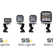 Load image into Gallery viewer, Diode Dynamics 2022 Toyota Tundra SS5 Sport Stage Series Ditch Light Kit - White Combo - Additional View 8
