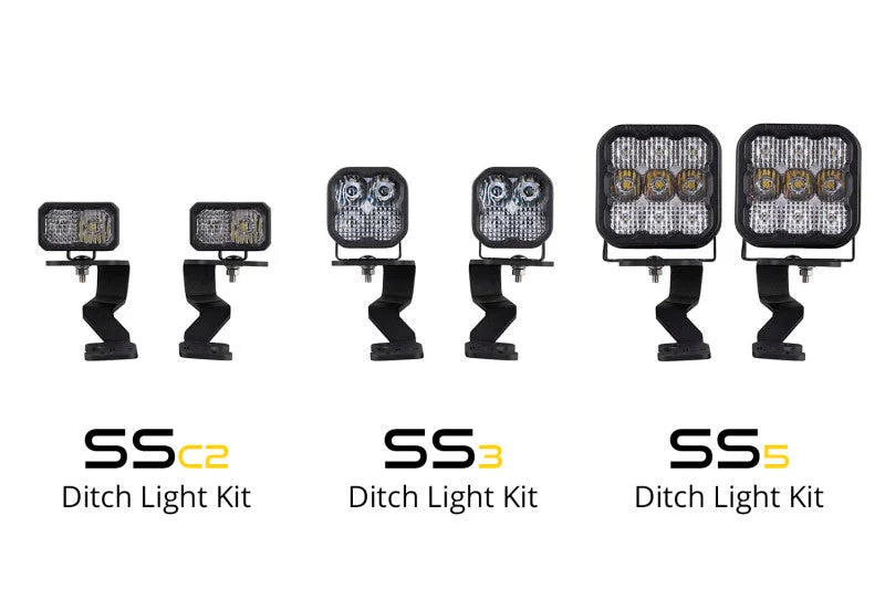 Diode Dynamics 2022 Toyota Tundra Stage Series Ditch Light Bracket Kit - Additional View 8