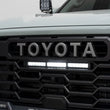 Load image into Gallery viewer, Diode Dynamics 2022+ Toyota Tundra TRD Pro Grille Light Bar Kit - Amber Combo - Back View