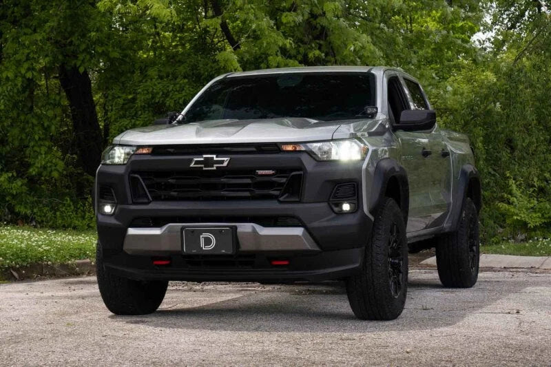 Diode Dynamics 2023+ Chevrolet Colorado SSC1 LED Fog Light Kit - Back View