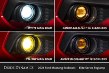 Load image into Gallery viewer, Diode Dynamics 2024 Ford Mustang EcoBoost Elite Series Add-On Fog Lamp Kit White - Additional View 6