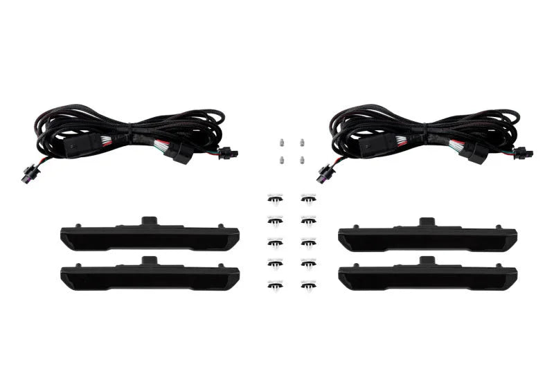 Diode Dynamics 2024 GMC Sierra/Canyon LED Sequential Sidemarkers - Smoked - Main Product View