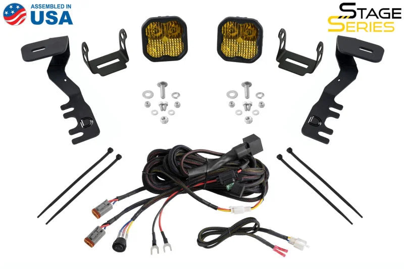Diode Dynamics 2024+ Toyota Tacoma SS3 LED Ditch Light Kit- Pro White Combo - Additional View 5