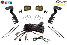 Load image into Gallery viewer, Diode Dynamics 2024+ Toyota Tacoma SS3 LED Ditch Light Kit- Pro Yellow Combo - Side View