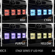 Load image into Gallery viewer, Diode Dynamics 2024 Toyota Tacoma SS5 Grille CrossLink Lightbar Kit - Sport Yellow Combo - Back View