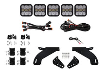 Load image into Gallery viewer, Diode Dynamics 21-22 Ford F-150 SS5 Grille CrossLink Lightbar Kit - Sport - White Combo - Main Product View