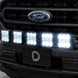 Load image into Gallery viewer, Diode Dynamics 21-22 Ford F-150 SS5 Grille CrossLink Lightbar Kit- Pro White Combo - Installation View
