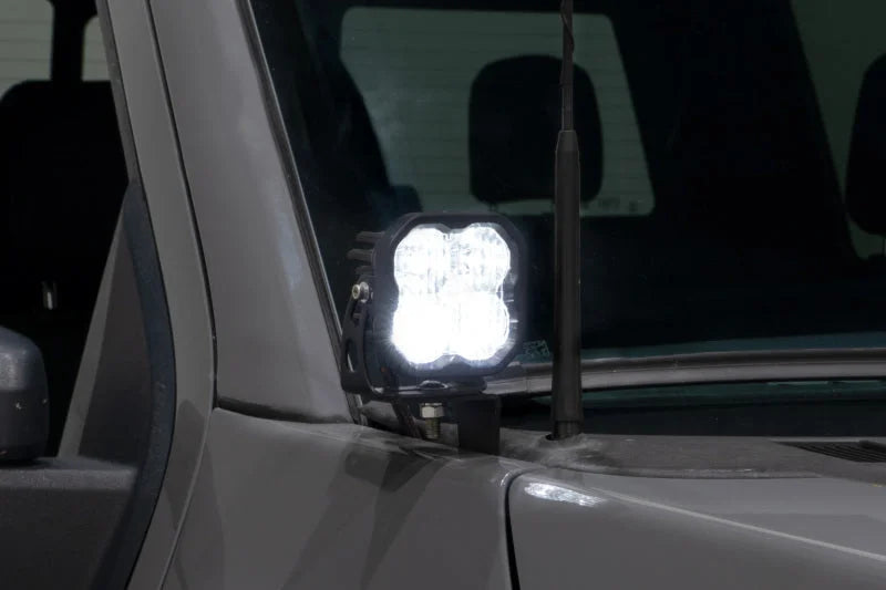 Diode Dynamics 21-22 Ford F-150 SSC2 Stage Series Backlit Ditch Light Kit - Pro White Combo - Installation View