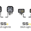 Load image into Gallery viewer, Diode Dynamics 21-22 Ford F-150 Stage Series Ditch Light Brackets - Back View