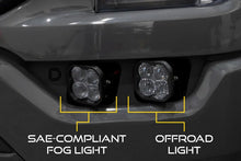 Load image into Gallery viewer, Diode Dynamics 21-22 Ford F-150 Stage Series Fog Pocket Mounting Brackets - Back View