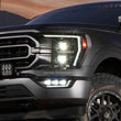 Load image into Gallery viewer, Diode Dynamics 21-23 Ford F-150 Elite Fog Lamps - Yellow - Back View