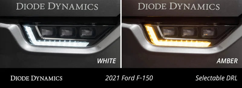 Diode Dynamics 21-23 Ford F-150 Elite Fog Lamps - Yellow - Additional View 5