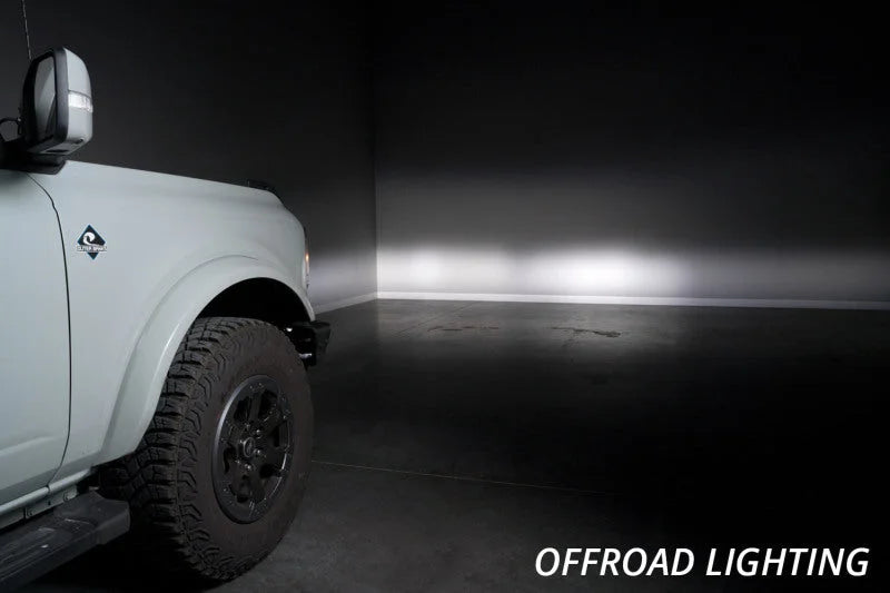 Diode Dynamics 21-Up Ford Bronco Stage Series Fog Pocket Kit - Yellow Sport - Additional View 6