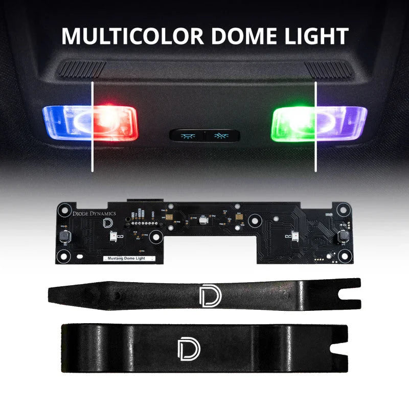 Diode Dynamics 24-25 Ford Mustang Multicolor Dome Light - Side View