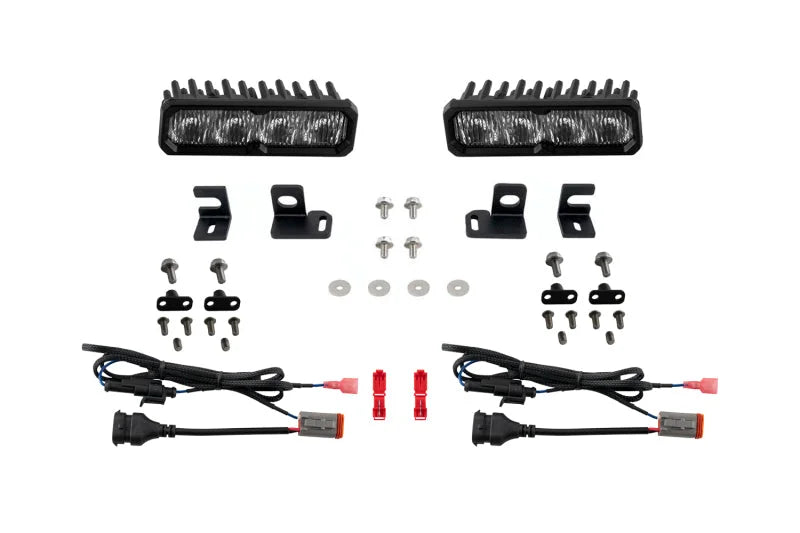 Diode Dynamics 24-26 Toyota SS6 Sport LED Kit White 6000K - Main Product View