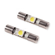 Load image into Gallery viewer, Diode Dynamics 28mm SMF1 LED Bulb - Amber (Single) - Side View