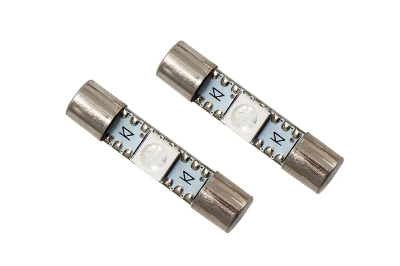 Diode Dynamics 28mm SMF1 LED Bulb - Blue (Pair) - Main Product View
